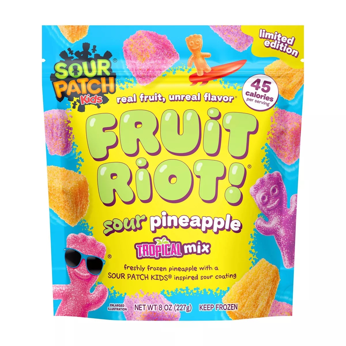 Fruit Riot Pineapple Tropical Mix - 8Oz